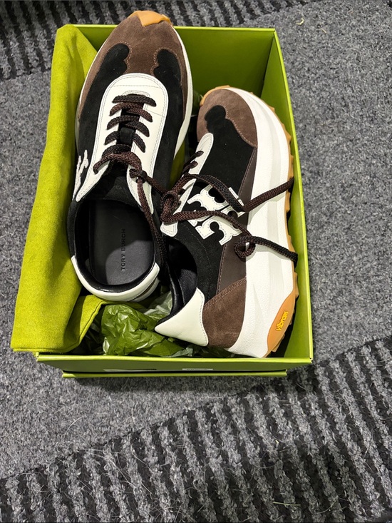 Tory Burch Shoes - Womens Tory Burch Tory trainer suede  new condition.